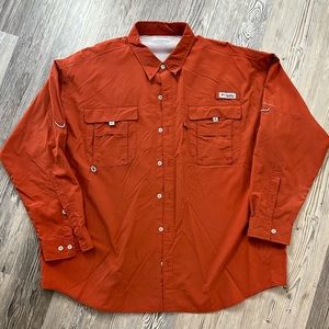 Columbia long sleeve fishing shirt